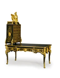 Louis XV byråplate og kartonger, 1725-50