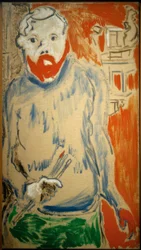 Portrett av Henri Matisse (Matisse i studioet)