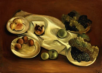 Stilleben med frukt; Natur Morte aux Fruits