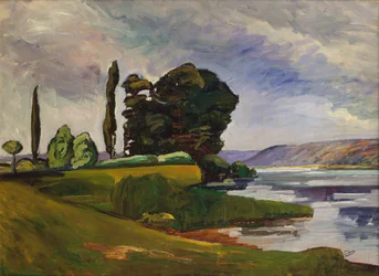 Seinen, nær Chatou, ca. 1899–1900 (olje på lerret)