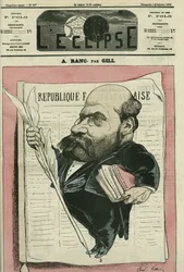 Arthur Ranc (1831-1908), fransk journalist og politiker. Omslag i "" L