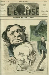 Ernest Picard (1821-1877), fransk politiker. Omslag i "" L