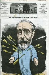 Paul-Armand Challemel-Lacour (1827–1896), politiker, diplomat og historiker av fransk filosofi. Omslag i "" L