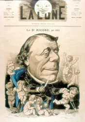 Philippe Ricord , fransk kirurg og venerolog, 1867