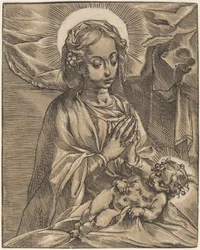 Madonna og barn, 159193.