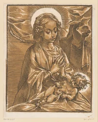 Maria forguder Kristusbarnet