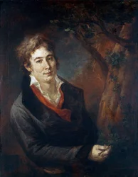 Portrett av Ugo Foscolo 1778-1827, 1801-1802.