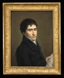 Portrett av en musiker, ca. 1800.