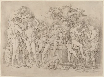 Bacchanal med et vinkar
