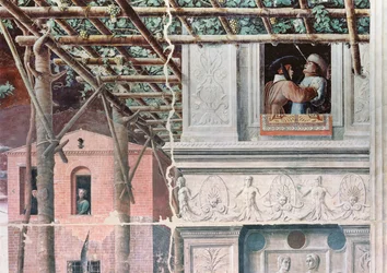 The Martyrdom of St. Christopher, ca. 1450-56 (fresco)