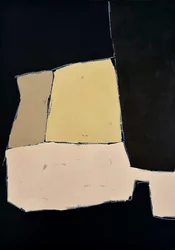 Abstrakte fargeblokker