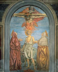 Hellig Treenighet med St. Hieronymus