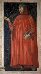 Portrett av Francesco Petrarca (fersk, rundt 1451)