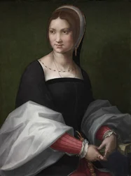 Portrett av en kvinne, ca. 1518.