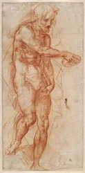 Saint John the Baptist Study, ca 1518