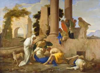 Tobit begraver de døde, 1640-tallet.