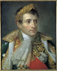 Portrett av Napoleon I, maleri av Andrea Appiani (1754 - 1817). Museum for Risorgimento. Milan