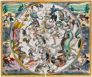 Kart over den sørlige himmelhalvkule, 1660-1661
