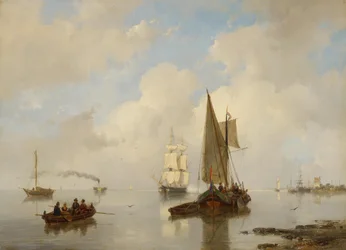 Zeelandske farvann i stille vær