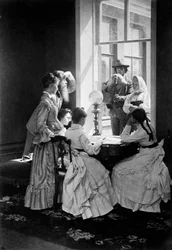 Russisk komposisjon, c1870-c1880s.