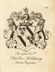 Våpenskjold til høyre ærede Charles Mildmay