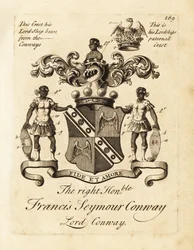 Våpenskjold til høyre ærede Francis Seymour Conway, Lord Conway