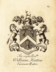 Våpenskjold til høyre ærede William Hatton