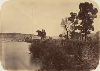 Tavle 25. Green River Valley, utsikt nedover elven, 1869 (foto)