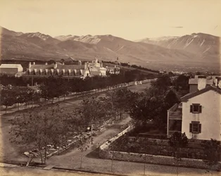 Tavle 47. Brigham Youngs residens, 1869 (bilde)