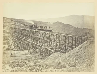 Trestle Work, Promontory Point, Salt Lake Valley