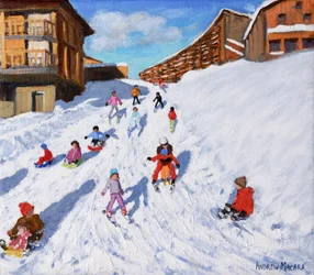 Julekjøring, Les Arcs