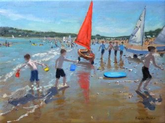 Red Sail, 2011 (olje på lerret)