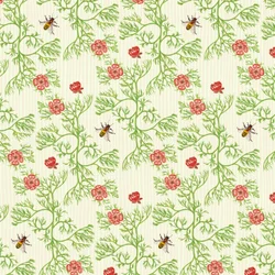 Honey Bee Floral, 2017 (blekk akvarell, digital)