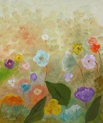 Et eventyrlig blomsterfelt