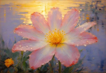 Blomster 115, ca. 2025 (olje på lerret)