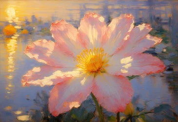 Blomster 116, ca. 2025 (olje på lerret)