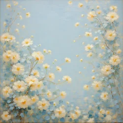 Blomster 11, ca. 2020 (olje på lerret)