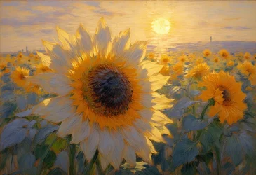 Blomster 120, ca. 2025 (olje på lerret)