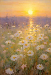 Blomster 88, ca. 2023 (olje på lerret)