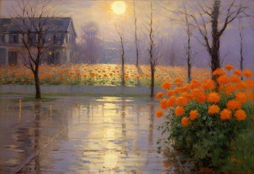Blomster 94, ca. 2023 (olje på lerret)