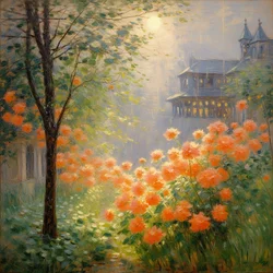 Blomster 98, ca. 2024 (olje på lerret)