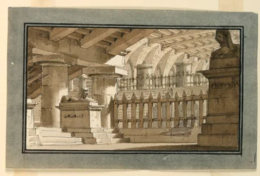 Scenedesign, egyptisk fengsel