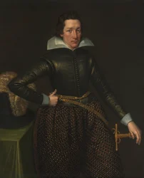 Mannsportrett, ca. 1610 (olje på lerret)