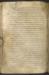 Legg til. 9381, f.49v, Slaveri, fra 'Bodmin-evangeliene', 875-1025 (pergament)