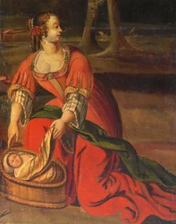 Firedelt dobbeltsidig skjerm, ca.1700