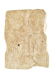 Gravmarkør, midten av 7. til midten av 8. århundre (kalkstein)