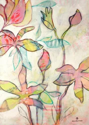 Pastellfargede blomsterdrømmer