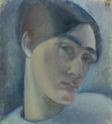 Selvportrett, 1915