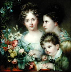 Ann Hall, Mrs. Henry Ward og Henry Hall Ward