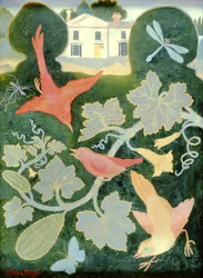 Maurhuset Sprangwell, 2000 (akryl)